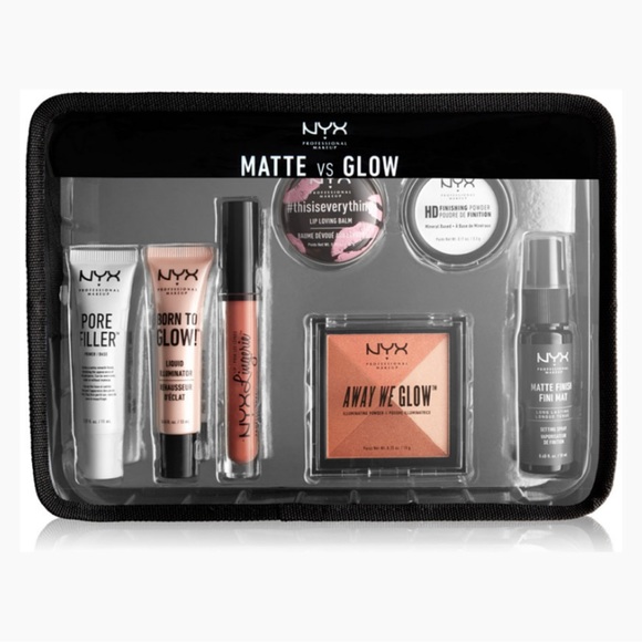 NYX Professional Makeup Matte vs. Glow Travel Set - NIB - Picture 1 of 2